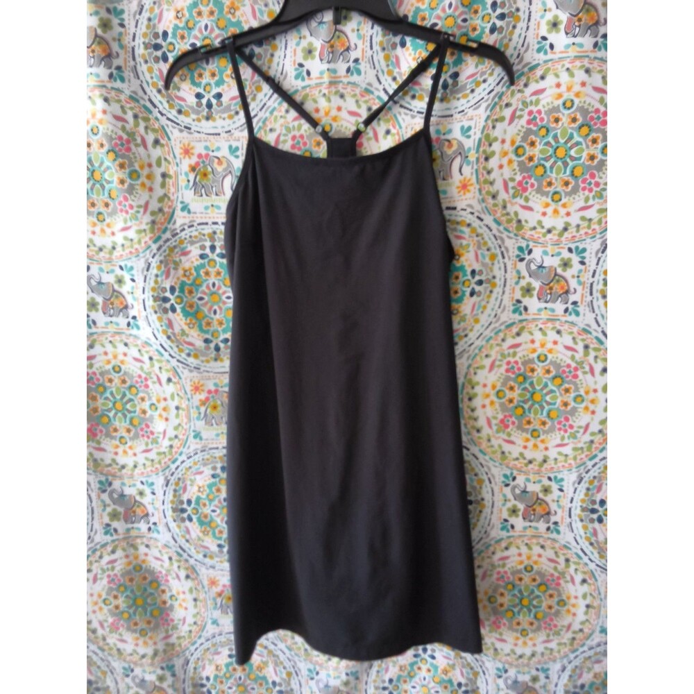 All In Motion Flex Athletic Tank Dress Size M Black Inner Lining